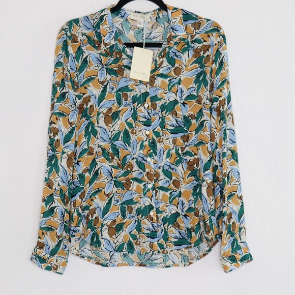 ANTHROPOLOGIE See U Soon Button Front Blouse : Size S - Picture 8 of 10